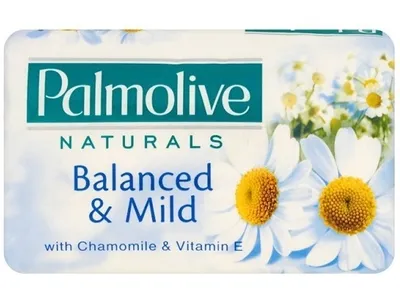 Productafbeelding van Palmolive Balanced&Mild Kamille zeep, met vitamine E, 90g
