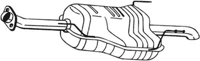 Produktbild von Bosal Endschalldämpfer 185-457