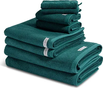 Produktbild von Ross Selection 2 X Wasch- 2 X Gäste- 2 X Dusch- 2 X Handtuch im Set Hautfreundliches Frottee für besten Komfort, Exzellente Saugfähigkeit und schnelles Trocknen, Vielseitige Farboptionen für jeden Einrichtungsstil