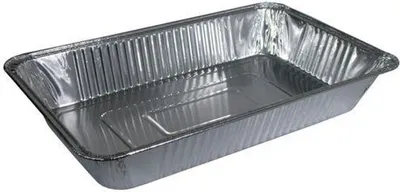 Produktbild von 15 Papstar Gastronorm-Behälter, Alu eckig 8,5 l 8 cm x 32,6 cm x 52,7 cm 1/1 14565