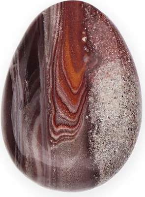 Produktbild von NKlaus Daumenstein Dolomit gebändert Edelstein 5x3,5cm Heilstein Handschmeichler 14878