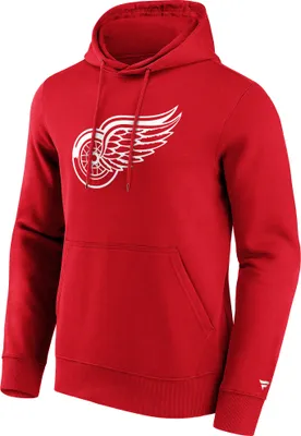 Produktbild von Fanatics - NHL Detroit Redwings Primary Logo Graphic Hoodie : Rot L Farbe: Rot Größe: L