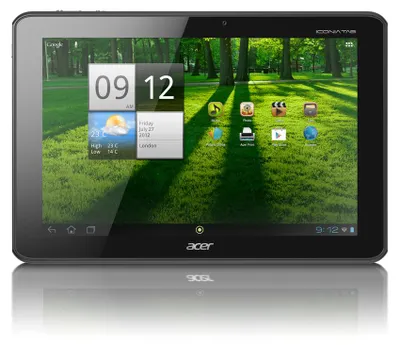 Produktbild von Acer A700 ICONIA, 1.3 GHz, NVIDIA, Tegra 3, 1 GB, DDR2-SDRAM, 32 GB