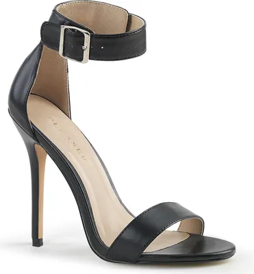 Produktbild von AMUSE-10 Damen Sandale von Pleaser, Schwarz Matt , EU 40, US 10