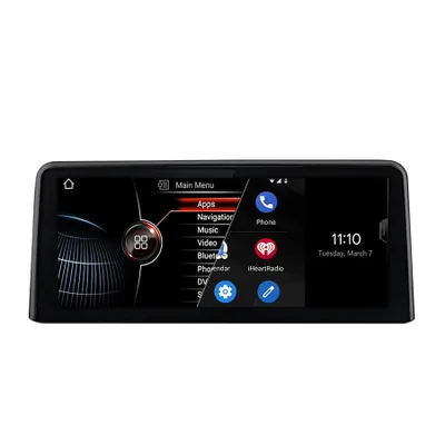 Image de Écran tactile Android de 64 Go pour BMW Série 3 F30/F31 et Série 2 NBT F20/F21 (2013-2016) – Mise à niveau avec CarPlay et Android Auto