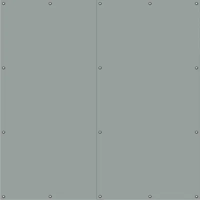 Produktbild von Wallario Outdoor-Poster für Garten oder Balkon, Motiv Grau, in ca. 180 x 180 cm