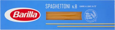 Produktbild von Barilla Spaghettoni n.8 aus Hartweizen 500 g – lange italienische Nudeln