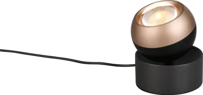 Obrázek produktu pro TRIO-Leuchten stolní lampa ORBIT DH 10x14 cm černá stolní lampa svěrka lampa