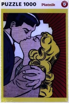 Zdjęcie produktu dla Lichtenstein - Pocałunek III - puzzle 1000 elementów