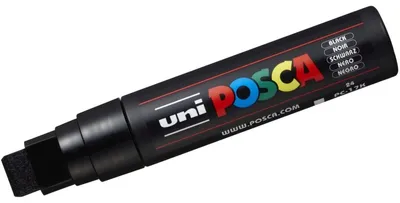 Produktbild von POSCA uni PC-17K, 1 Stück(e), Schwarz, Meißel, Schwarz, 1,5 cm, Tinte auf Wasserbasis