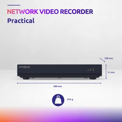 Productafbeelding van Robuuste NVR1120-8P netwerkvideo-recorder