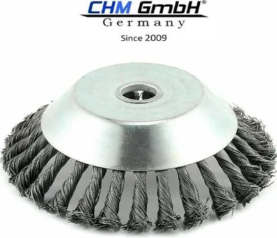 Produktbild von CHM GmbH® extra leichte Unkrautbürste 200 x 25,4mm für Motorsense Freischneider
