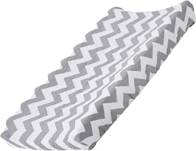 Productafbeelding van Beschermhoes voor babyverschoonmatjes, zachte stretchpolyester, 70 x 40 cm, geschikt voor babyverschoonmatjes