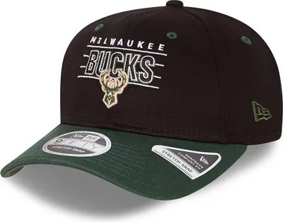 Produktbild von New Era 9Fifty Stretch-Snap Cap - Milwaukee Bucks - S/M