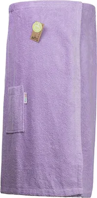 Produktbild von A&R 043.50 | Sauna Kilt Ladies mit Klettverschluss - Farbe: Light Purple - Größe: ca. 85 x 150 cm