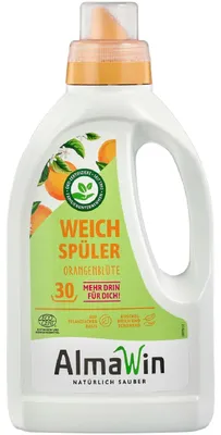 Produktbild von AlmaWin Weichspüler und Weichspüler ORANGENBLÜTE (30 Wäschen)