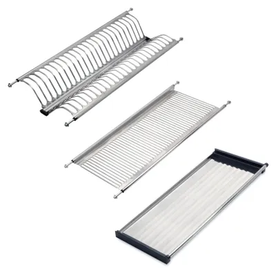 Zdjęcie produktu dla Emuca Ociekacz do naczyń ze stali nierdzewnej Drynox, moduł 700 mm, Stal nierdzewna