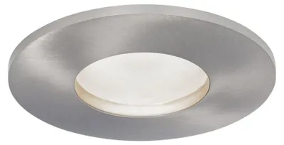 Image de HOFTRONIC - Spot LED encastrable 3,8W 6000K IP44 inox rond dimmable