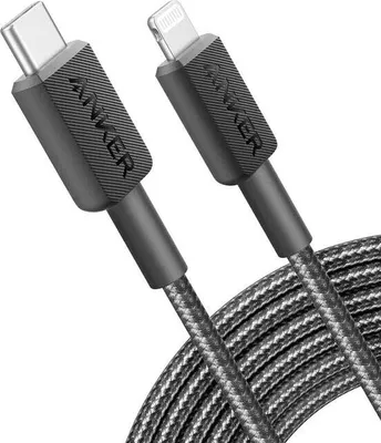 Zdjęcie produktu dla Anker A81B7G11, 3 m, Lightning, USB C, Męska, Męska, Czarny
