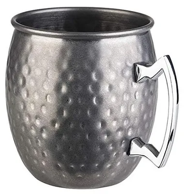 Moscow-Mule-Becher, Edelstahl, 0,5 L, 12 x 9,5 cm