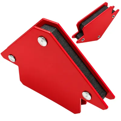 Produktbild von Schweißmagnet 11,3 kg / 25 lbs, Magnet-Schweißwinkel 45°/90°/135°, magnetischer Winkelhalter, 1 Stück