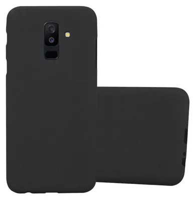 Image de Cadorabo Housse pour Samsung Galaxy A6 PLUS 2018 Housse en noir Housse téléphone portable TPU Etui Cover Case
