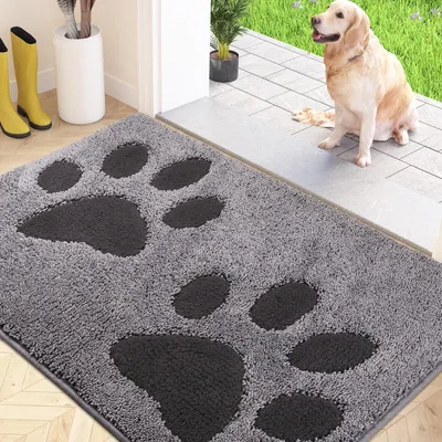 Produktbild von Waschbare Schmutzmatte 80 x 120 cm - Antirutsch - Wasserfest - Innenmatte