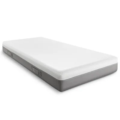 Produktbild von Viskoelastik-Matratze Sleezzz Premium 100 x 200 cm, Höhe 20 cm, Härtegrad H2/H3, mit Wendegriffen