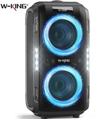 Obrázek produktu pro Bluetooth reproduktor, 250 W, 120 dB, přenosný reproduktor pro párty, bezdrátový, černý