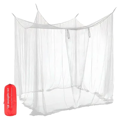 Image de Solidchoice - Moustiquaire d'extérieur pour lits doubles et simples, dimensions 220 x 200 x 200 cm