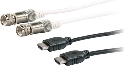 Produktbild von Anschlussset SAT- und HDMI-Kabel 1,5 m