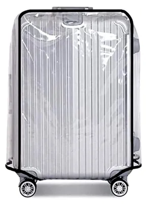 Produktbild von 28 Zoll Kofferhülle Transparente Kofferschutzhülle Wasserdicht, Kratzschutz und Wiederverwendbar Luggage Cover, Kofferschutzhülle Schutzhülle Wasserdicht