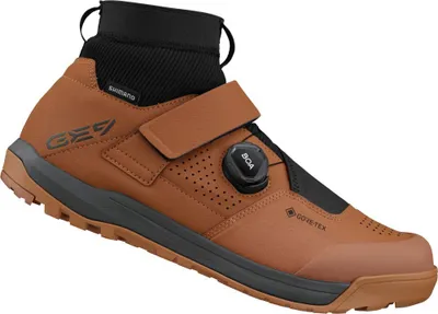 Image de Chaussures de vélo SHIMANO GE900GTX Homme/Femme VTT SPD Taille 42 Marron - imperméables...