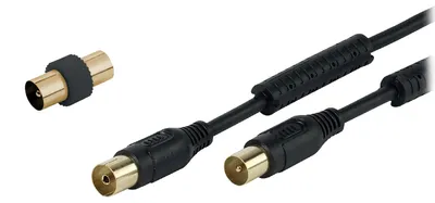 Image de VIVanco™Câble d'antenne (mâle/femelle) TV/Radio, 90 dB