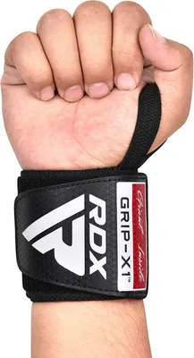 Zdjęcie produktu dla RDX Wrist Wrap WR11 czarny czerwony