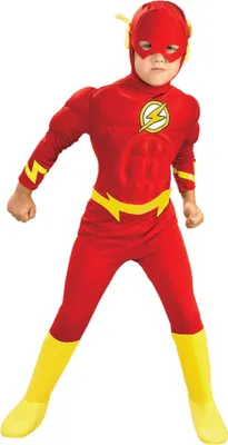 Produktbild von The Flash - "Deluxe" Kostüm - Kinder BN4831 (S) (Rot)