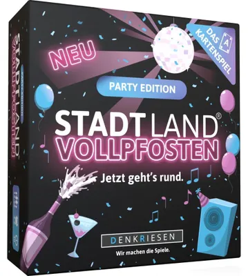 Image de Denkriesen Stadt Land Vollpfosten Jeu de cartes Party Edition 0 0 STK