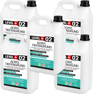 Produktbild von Acryl Tiefengrund 25L Grundierung Unter Farben und Tapeten Frostbeständig RM02