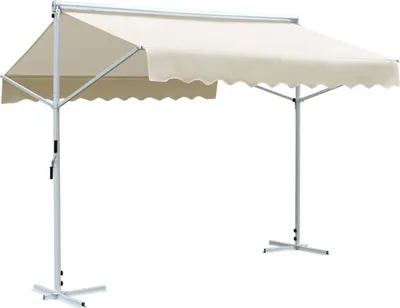 Produktbild von The Living Store Freistehende Markise 3x3 m Creme