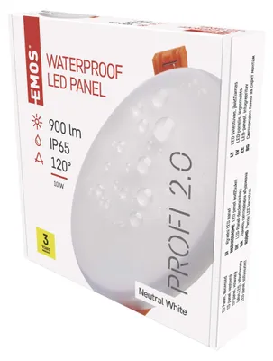 LED podhledové svítidlo VIXXO 12,5 cm, 10 W, neutrální bílá, IP65