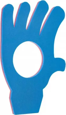 Produktbild von Softee Hand Reversible Schwimmende Matte Blau  Blau One Size