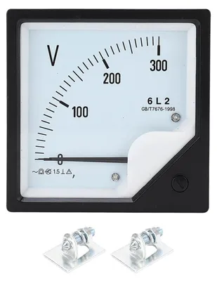 Analoger Paneelspannungsmesser 0-300V, Genauigkeit 2,5, Voltmeter