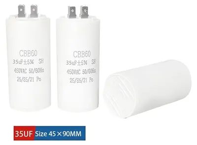 CBB60 Doppelsteckkondensator 35 µF 450 V AC für Pumpen