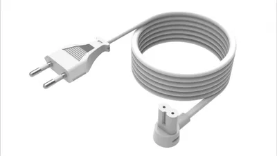 Produktbild von Flexson ERA/Five/Arc/Beam/Sub Netzkabel FLXE5M1011EU Weiß 5 m