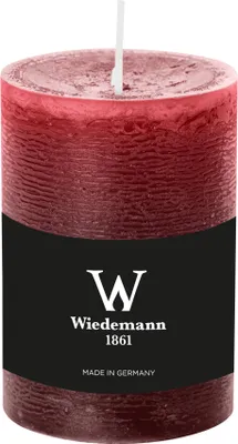 Produktbild von Wiedemann Marble Rustik Kerzen, Stumpenkerzen,  Bordeaux 100 x Ø 68 mm