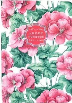 Produktbild von Notizbuch A6/64K Raster Blumen FRISCH
