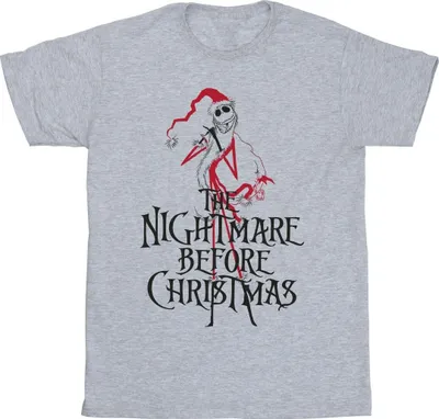 Produktbild von Disney - "The Nightmare Before Christmas" T-Shirt für Herren BI43865 (3XL) (Grau)