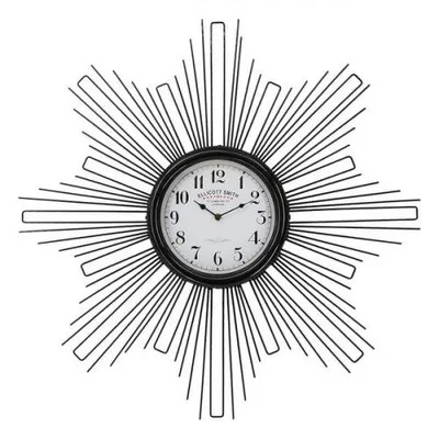 Image de Horloge bois MDF/métal (68 x 6,5 x 68 cm)