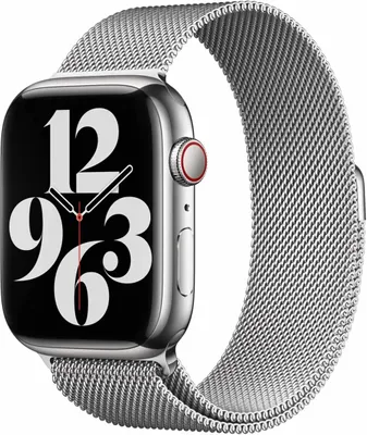 Produktbild von Apple MTJR3ZM/A Intelligentes tragbares Accessoire Band Silber Edelstahl