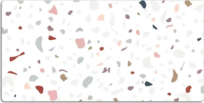Produktbild von Schreibtischmatte Tischunterlage 90x45 cm Mauspad - Farbige Flecken